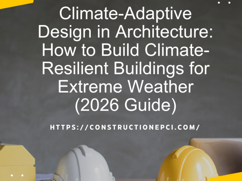 Climate-Adaptive Design in Architecture: How to Build Climate-Resilient Buildings for Extreme Weather (2026 Guide)