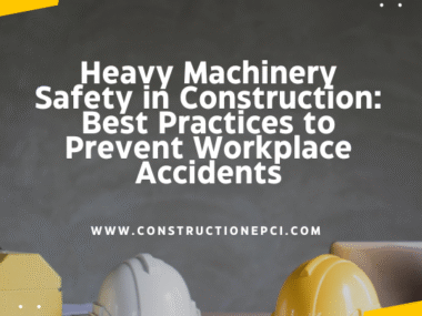 Heavy Machinery Safety in Construction: Best Practices to Prevent Workplace Accidents